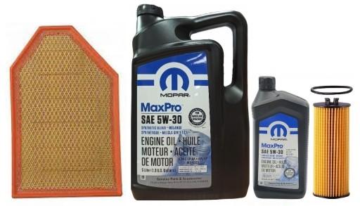 MOPAR 5W30 6L + ФИЛЬТРЫ CHRYSLER 300C 3.6 2011-2012 гг.