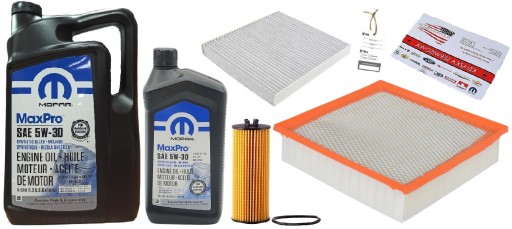 MOPAR 5W30 6L + ФІЛЬТРИ GRAND CHEROKEE 3,6 11-12