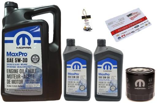 MOPAR 5W30 7L + ФИЛЬТР 5281090AB + БЕСПЛАТНЫЕ ПОДАРКИ