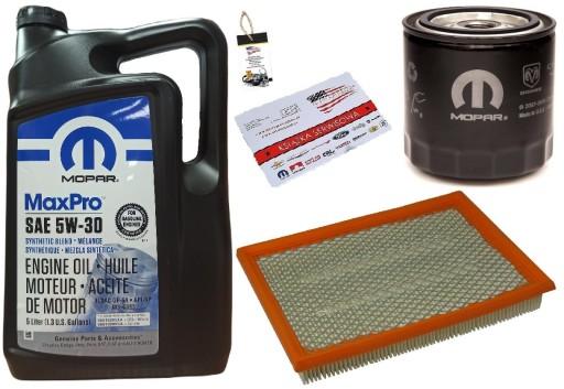 MOPAR 5W30 + ФИЛЬТРЫ CHRYSLER CONCORDE 2.7 98-03