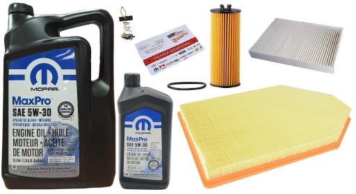 MOPAR 5W30 + ФИЛЬТРЫ DODGE CHALLENGER 3.6 11-12