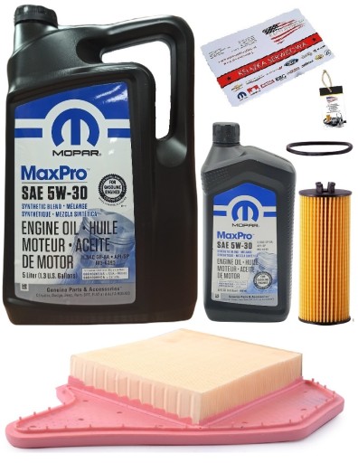 MOPAR 5W30 + ФІЛЬТРИ DODGE GRAND CARAVAN 3.6 11-12