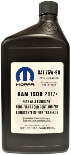 MOPAR 75W90 МАСЛО ДЛЯ ЗАДНЕГО МОСТА RAM 1500 2017+