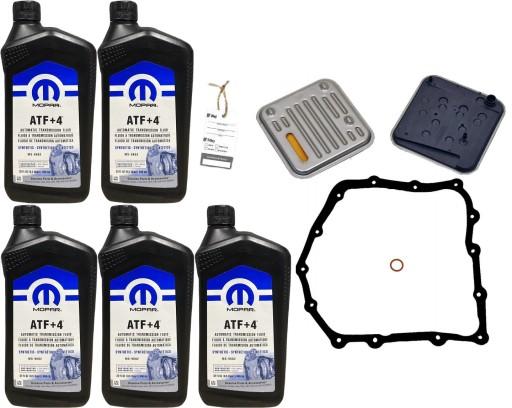 MOPAR ATF+4 5X1L + ФІЛЬТР КОРОБКИ ПЕРЕДАЧ A604/42TE