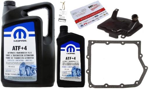 MOPAR ATF+4 6L + ФІЛЬТР ТРАНСМІСІЇ 62TE + ПРОКЛАДКА