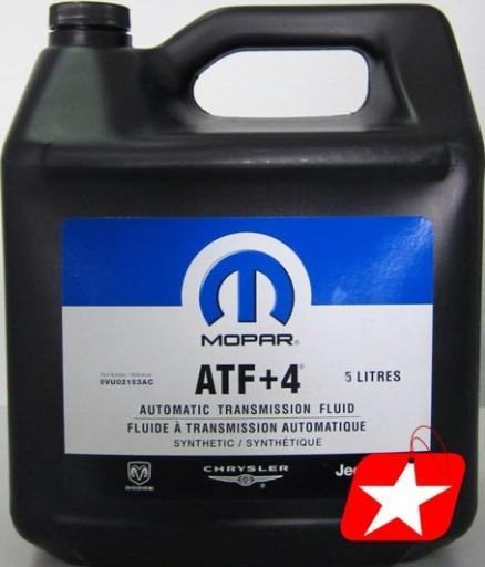 MOPAR ATF+4 CHRYSLER JEEP 5L