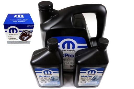 MOPAR КОМПЛЕКТ 5W20 МАСЛО + ФІЛЬТР DODGE RAM 5.7 HEMI