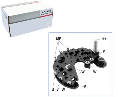 139722 - Випрямний міст генератора hitachi 32a