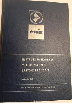 МОТОЦИКЛ MZ ES 175/2 і ES 250/2 Керівництво по ремонту