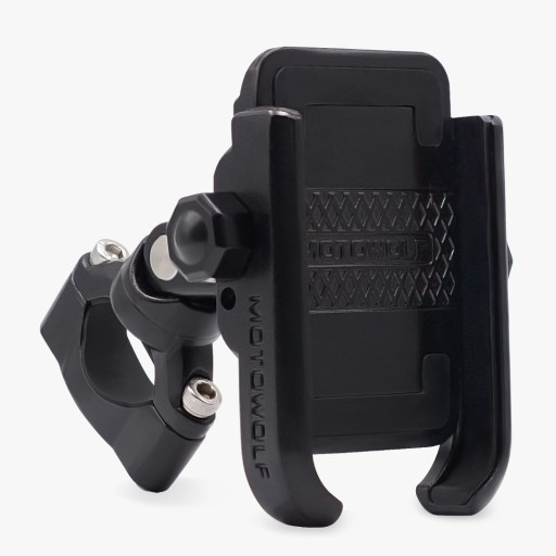 ТРИМАЧ ТЕЛЕФОНУ МОТОЦИКЛА АЛЮМІНІЄВИЙ MOTOWOLF