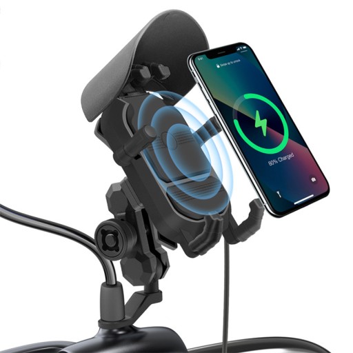 МОТОЦИКЛ ТРИМАЧ ТЕЛЕФОНУ ВІБРАЦІЇ ДЕМПФЕР ІНДУКЦІЇ