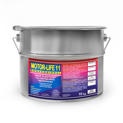 MOTOR-LIFE 11 ПРОФЕСІЙНА ЛІТІЄВА ПЛАСТИЧНА МАСТИЛО ДЛЯ ЦЕНТРАЛЬНОГО МАСТИЛЬНОГО МАТЕРІАЛУ