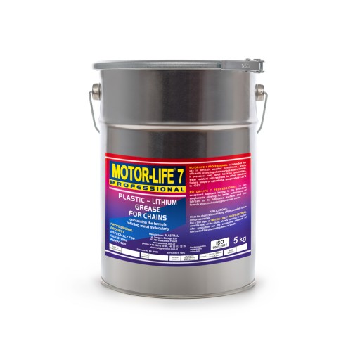 MOTOR-LIFE 7 PROFESSIONAL 5 кг литиевая пластичная смазка для цепей
