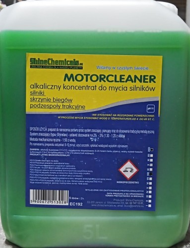 MOTORCLEANER 5L КОНЦЕНТРАТ МОЙКА ДВИГАТЕЛЕЙ МОЩНЫЙ!