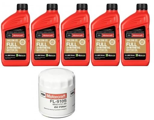MOTORCRAFT 0W20 4.7L + ФИЛЬТР FORD C-MAX 2.0 13-18