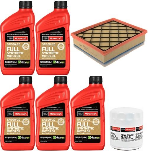 MOTORCRAFT 0W20 + ФІЛЬТРИ FORD FUSION 2.0 14-20