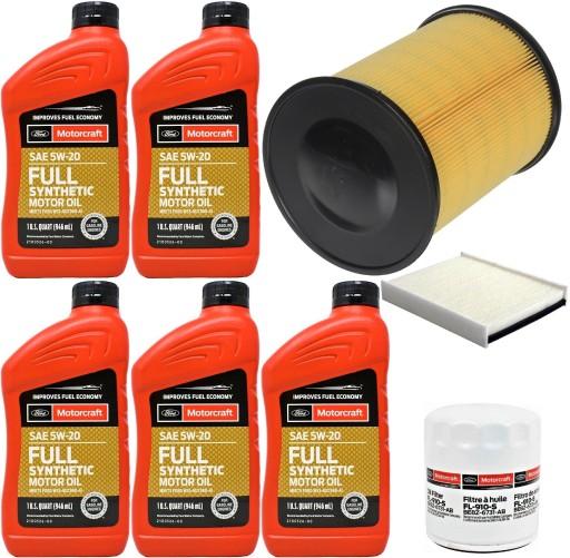 MOTORCRAFT 5W20 4.7 + ФИЛЬТРЫ FORD ESCAPE 1.5 17-19