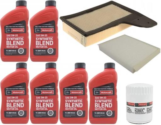 MOTORCRAFT 5W20 5.7L + ФІЛЬТРИ MUSTANG 3.7 15-2017