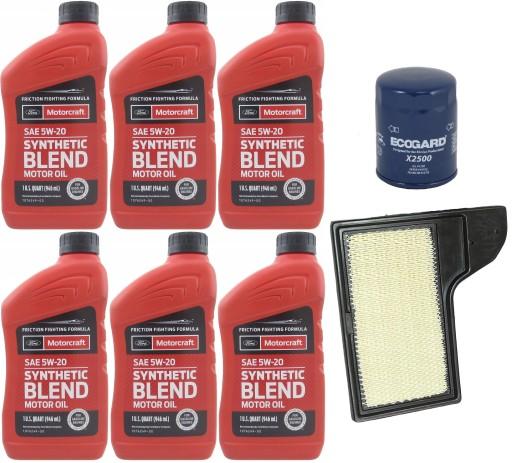 MOTORCRAFT 5W20 5.7L + ФІЛЬТРИ MUSTANG 3.7 15-2017