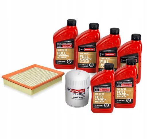 MOTORCRAFT 5W20 ПОЛНОСТЬЮ СИНТЕТИЧЕСКОЕ FUSION EDGE 3.5