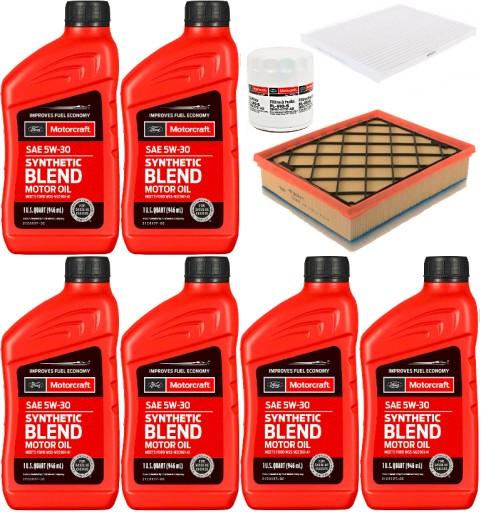 MOTORCRAFT 5W30 5.7L + ФІЛЬТРИ EDGE 2.0 2015-2023
