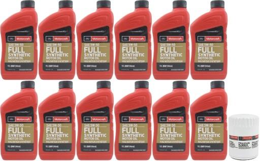 MOTORCRAFT 5W50 + ФИЛЬТР F-150 5.2 RAPTOR 2023-