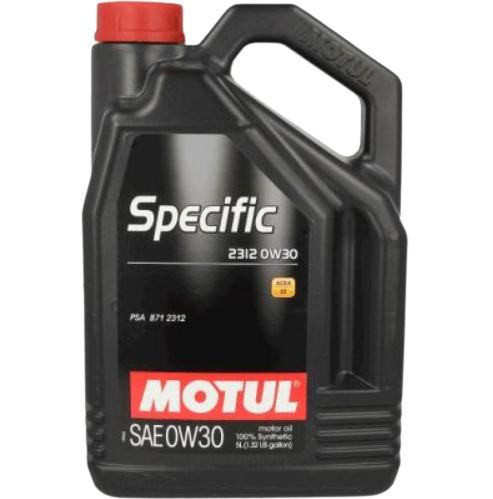 MOTUL 106414 МОТОРНОЕ МАСЛО 0W/30 SPECIFIC 2312 5