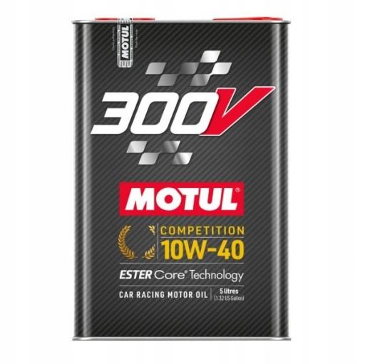 MOTUL 300V 10W40 Моторное масло для соревнований 5л.