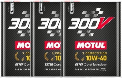 MOTUL 300V COMPETITION 10W40 ESTER CORE 6л.