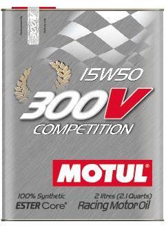 MOTUL 300V COMPETITION 15W50 ESTER CORE 4л.