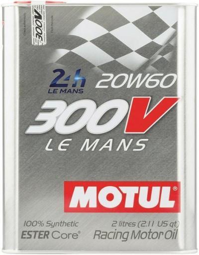 MOTUL 300V LE MANS 20W60 ESTER CORE SYNTHETIC 6L