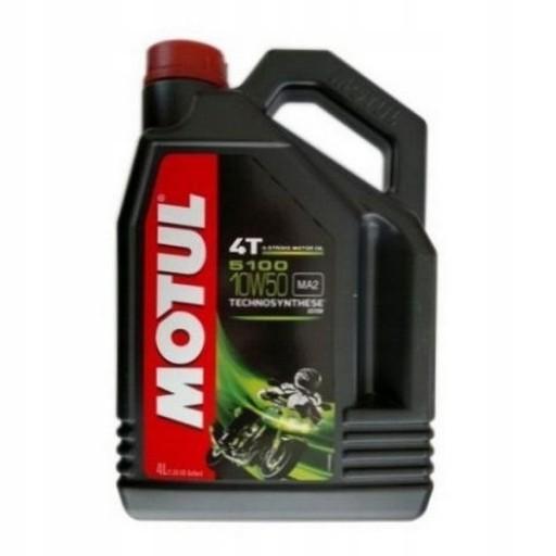 Мотоциклетна олива MOTUL 5100 4T 10W50 4л