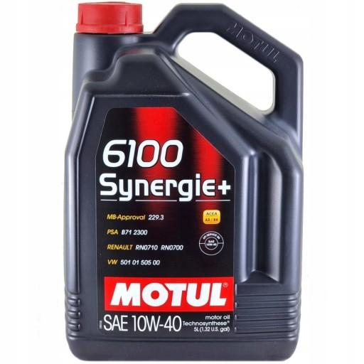 MOTUL 6100 SYNERGIE+ 10W40 5л.