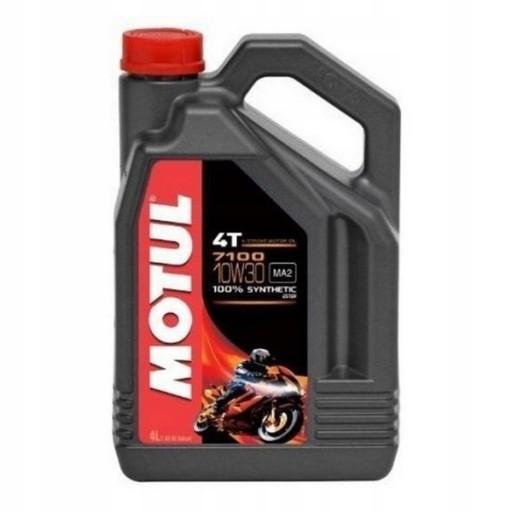 Мотоциклетна олива MOTUL 7100 4T 10W30 4л