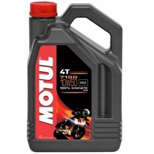 Мотоциклетна олива MOTUL 7100 4T 10W50 4л