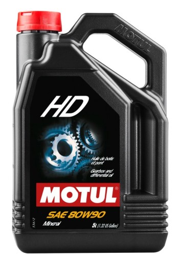 ADA100105 - MOTUL МАСЛО MOTUL 80W90 5L HD GL4 / GL5 / РЕДУКТОР