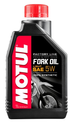 MOTUL МАСЛО MOTUL FORK OIL FACTORY LINE LIGHT 5W 1L