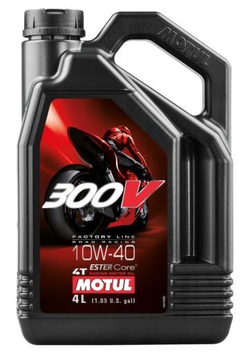MOTUL ENGINE OIL 300V 4T FL ROAD RACING 10W40 4L (СИНТЕТИЧНЕ) ()