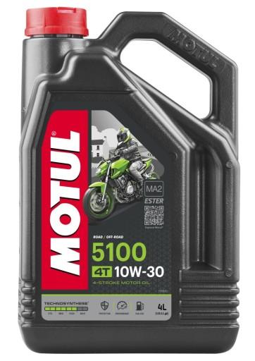 MOTUL ENGINE OIL 5100 4T ESTER 10W30 4л
