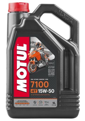 МОТОРНЕ МАСЛО MOTUL 7100 4T 15W50 4л