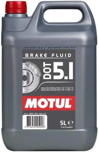 MOTUL BRAKE FLUID DOT 5.1 ТОРМОЗНАЯ ЖИДКОСТЬ 5л