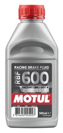 MOTUL BRAKE FLUID RACING RBF 600 DOT4 0,5 л ФАКТ