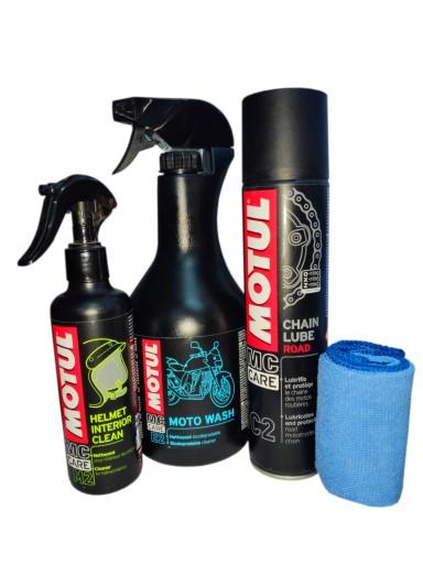НАБОР КОСМЕТИКИ ДЛЯ УХОДА ЗА МОТОЦИКЛОМ MOTUL
