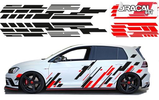 Тема для авто камуфляж камуфляж наклейки 4-листи 951