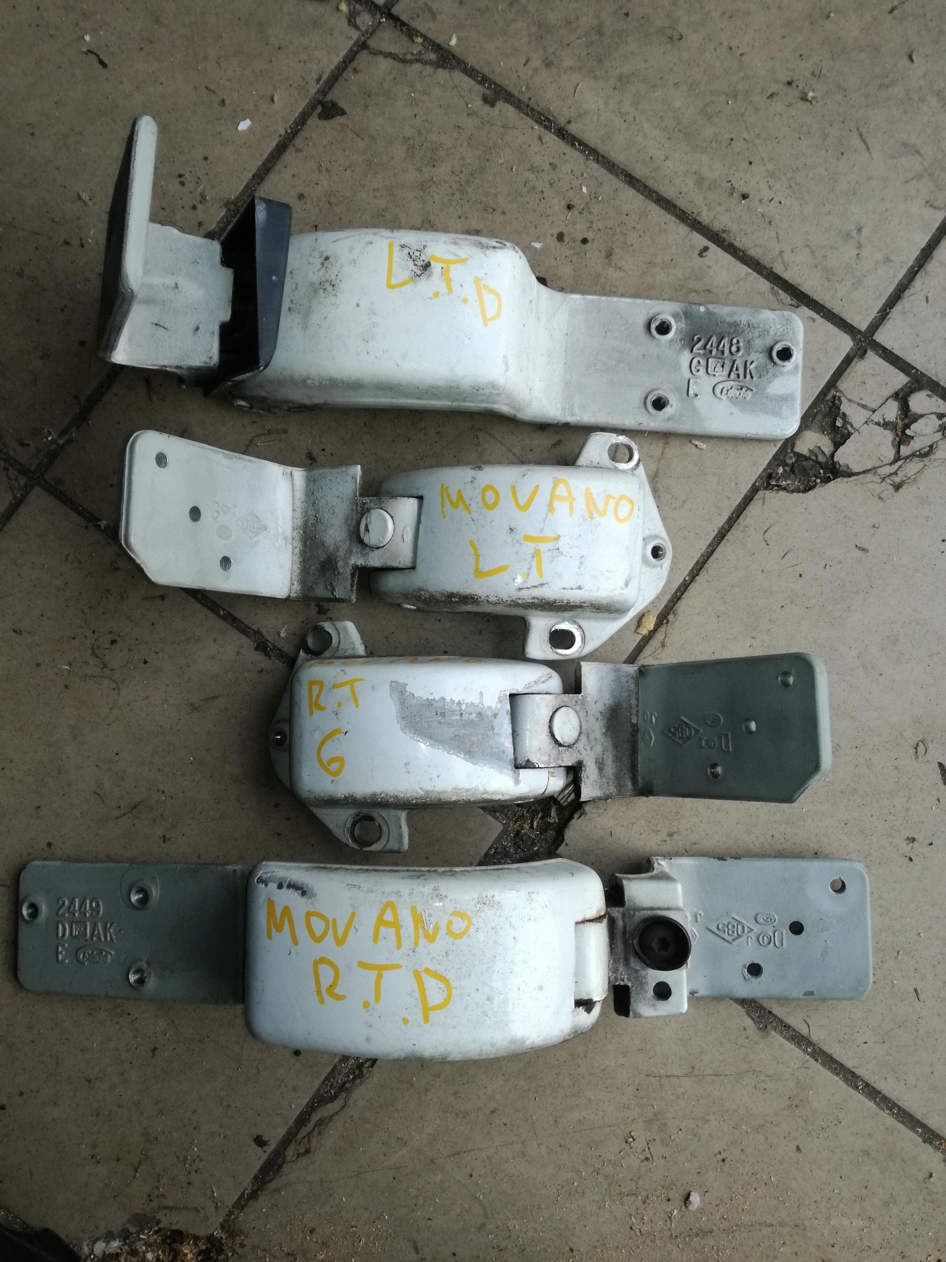 MOVANO MASTER II 1998-2009 РІК ДВЕРНІ ПЕТЛІ ЗАДНЯ