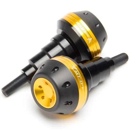 MT07 алюминиевая защита мотоцикла в золотом стиле