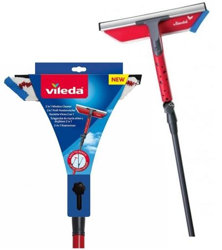 ШАЙБА VILEDA РАКЕЛЬ ДЛЯ ОКОН 2В1 С СТЕРЖНЕМ