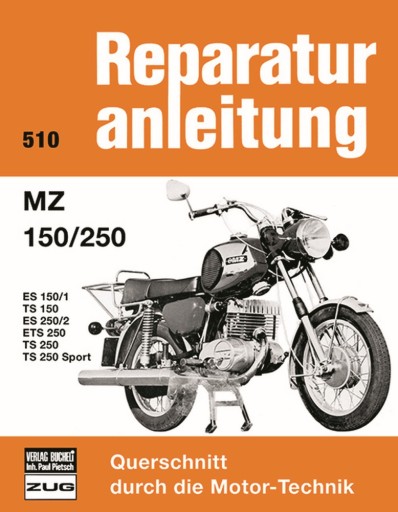MZ ES ETS TS 150 250 (1967-1985) 24h керівництво по ремонту