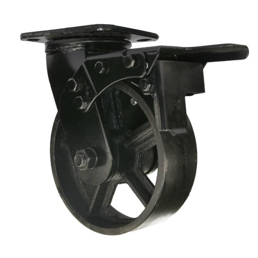 Mac Lean торсионное колесо с тормозом, 150 мм, черный