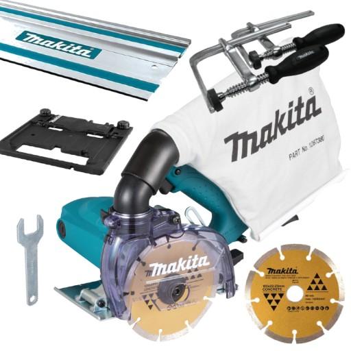 Пила Makita 4100KB 1400W + ПЕРЕХОДНИК 1М ЗАЖИМЫ